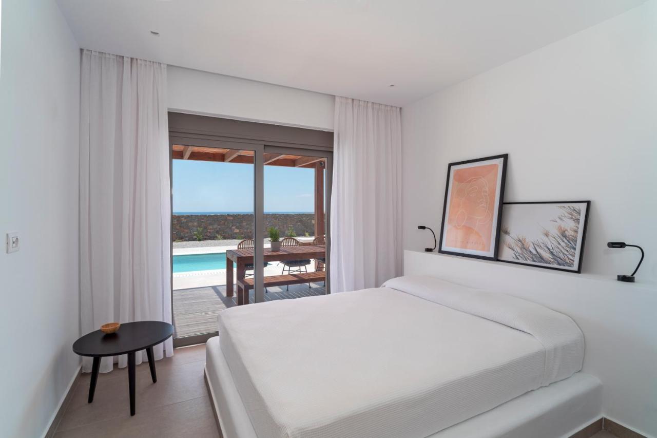 Terra D'Oro Sea View Villa With Private Pool Kiotari Eksteriør bilde