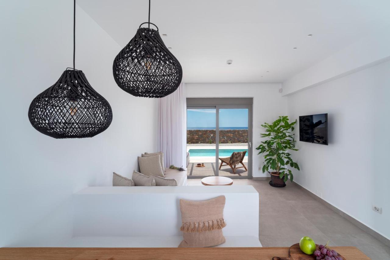 Terra D'Oro Sea View Villa With Private Pool Kiotari Eksteriør bilde