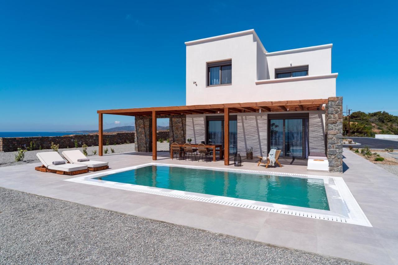 Terra D'Oro Sea View Villa With Private Pool Kiotari Rom bilde